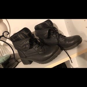 Rock and candy combat boots